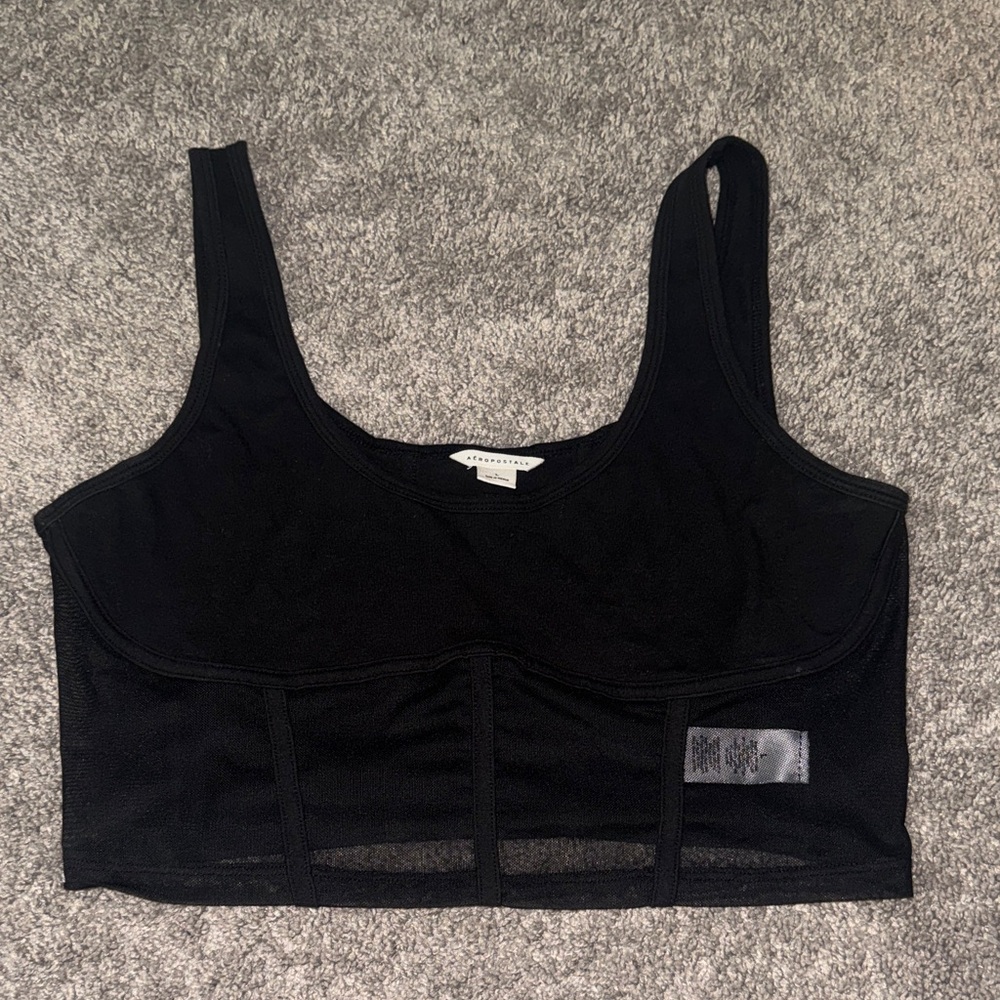 Aeropostale Black Tank Top